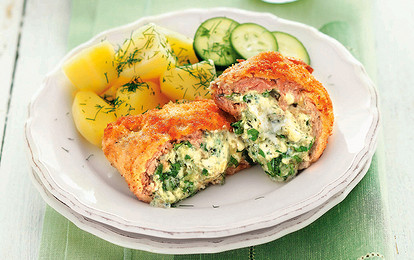 Рулетики из индейки с сыром