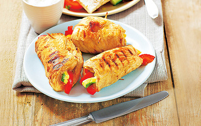 Филе индейки с овощами