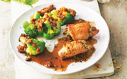 Рулетики с брокколи