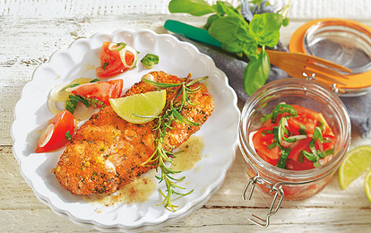 Шницель с фисташками