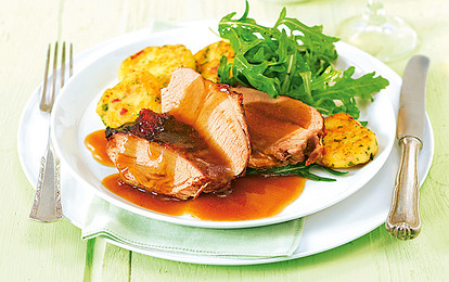 Жаркое с клецками