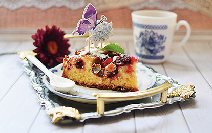 Венский пирог с вишней