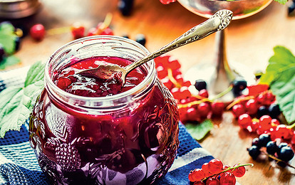 Варенье-ассорти из черной и красной смородины
