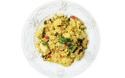 Паэлья с индейкой