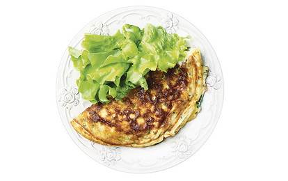 Омлет с травами