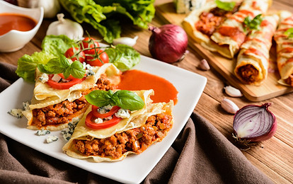 Мясная начинка для блинов из фарша: 4 классных рецепта