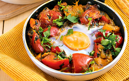 Шакшука с перцем