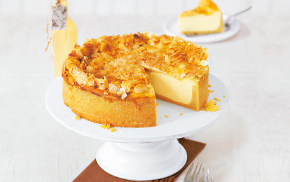 Чизкейк с миндалем