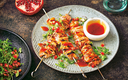 Куриное филе на шпажках