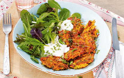 Морковные оладьи: пошаговый рецепт