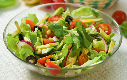 Салат с фетой