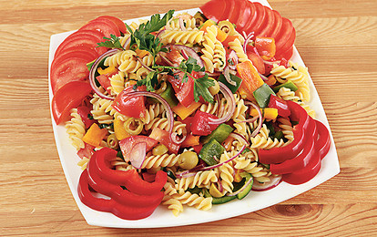 Салат с пастой