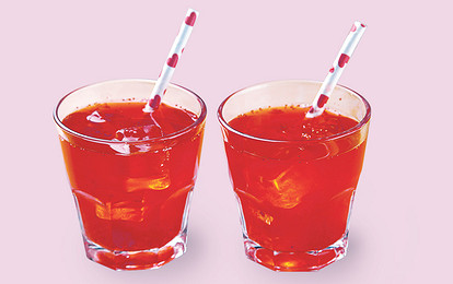 Клубничный лимонад