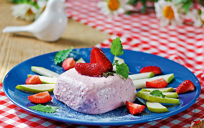 Клубничная панакота: пошаговый рецепт с фото