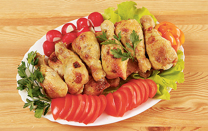 Курочка с фаршем