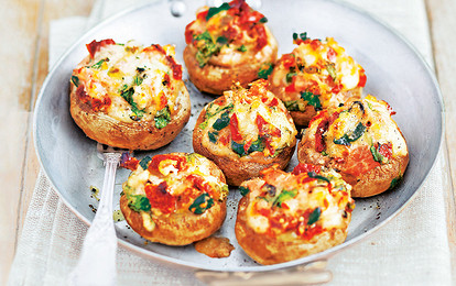 Фаршированные шампиньоны