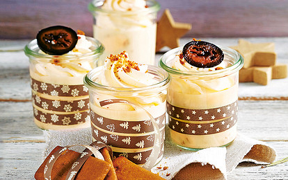 На десерт: сливочный крем с пряником