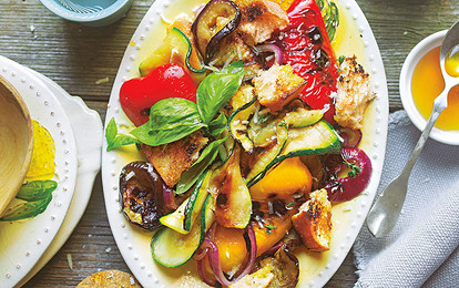 Запеченное овощное ассорти по-итальянски