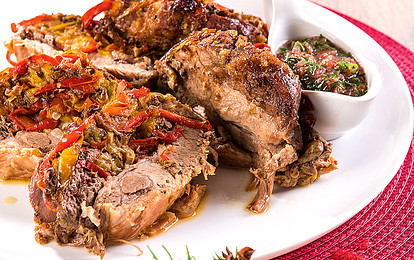 Запеченная свиная шейка