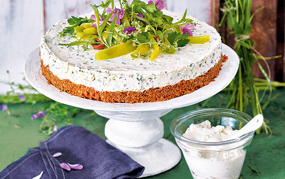 Закусочный торт со сливочным сыром