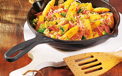 Клецки с ветчиной