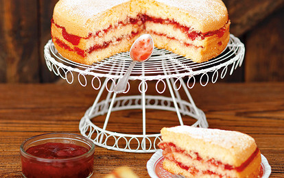 Тортик-сендвич с джемом