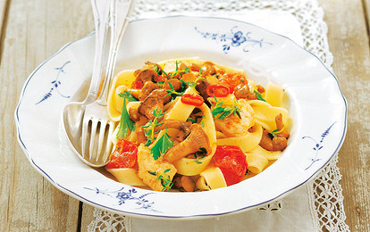 Паста с перцем чили