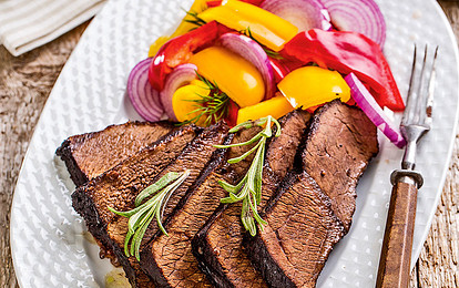 Говядина с овощами