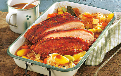 Свинина по-баварски