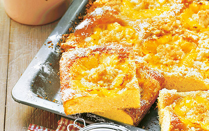 Пирог с ананасами