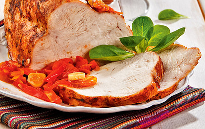 Запеченное филе индейки