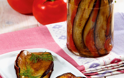 Язычки из баклажанов
