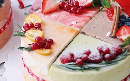 Как украсить торт фруктами и ягодами: бери на заметку 4 способа (и 50 фото)