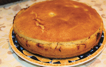 Постный заливной пирог с картошкой