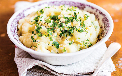 Картофельная запеканка с зеленью