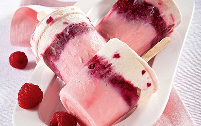 Эскимо с малиной