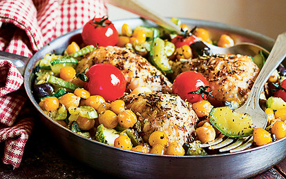 Курица с нутом