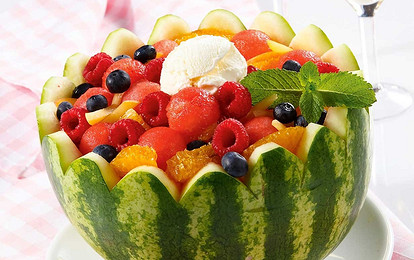 Десерт с пломбиром