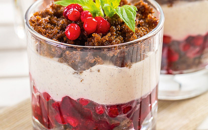 Десерт из ржаного хлеба