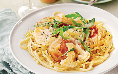 Лапша с цветной капустой