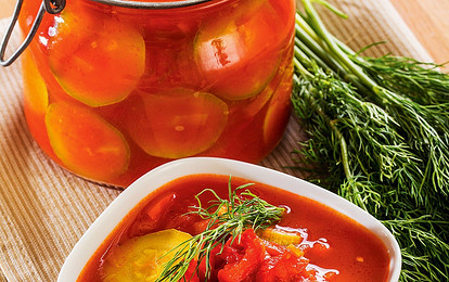 Лечо с кабачками