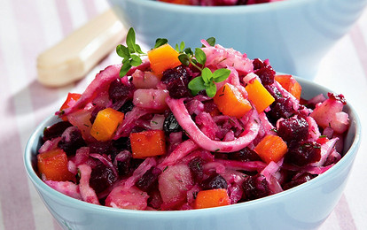 Винегрет с кальмарами