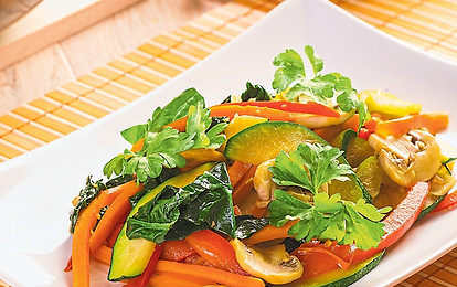 Овощи на воке