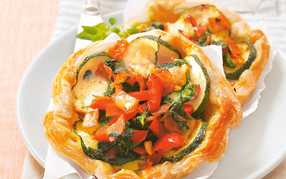 Слойки с цукини