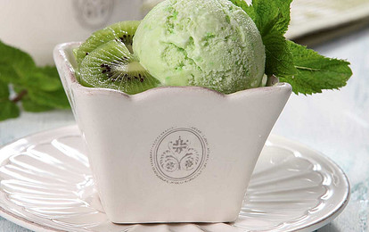 Мороженое с киви