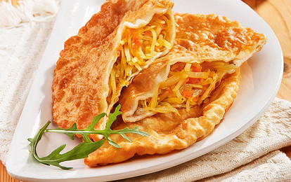 Чебуреки постные