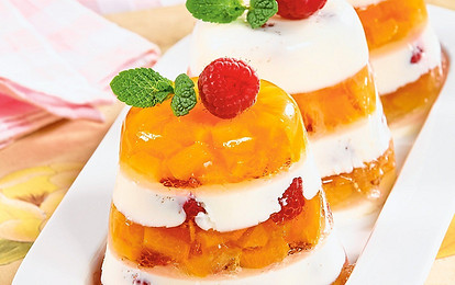 «Горки» с персиками 