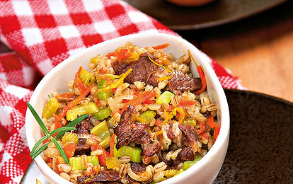 Перловая каша с мясом