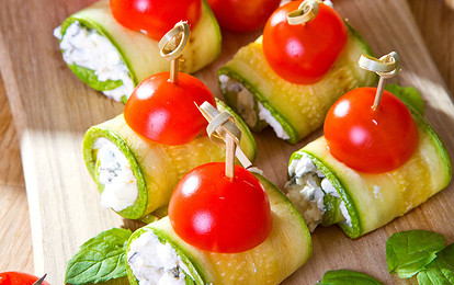 Рулетики из кабачков