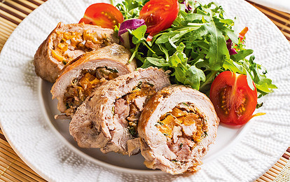 Рулетики из свинины